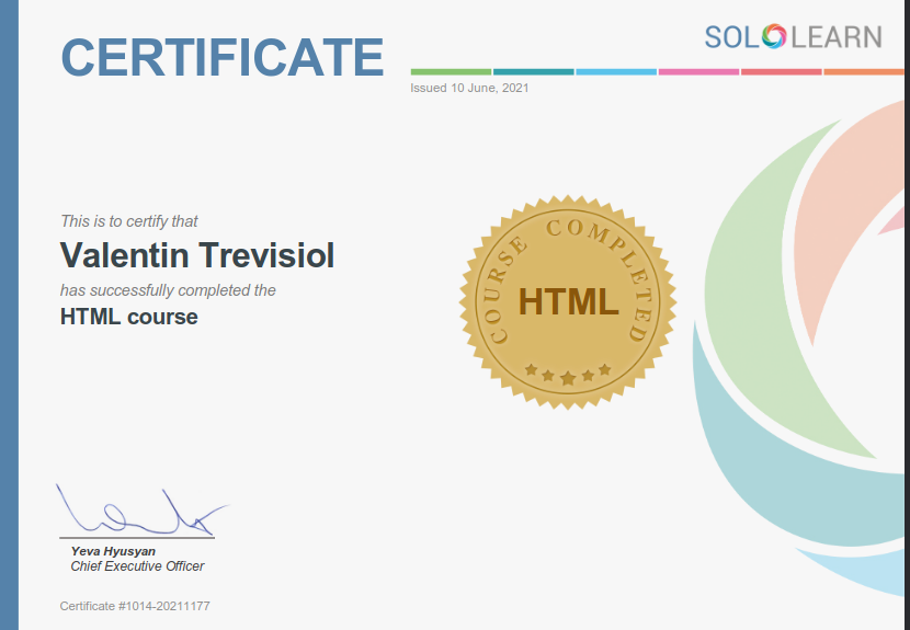 Certificado